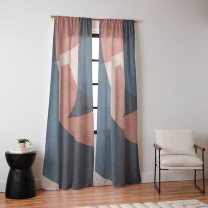 ABSTRACT ALPHABET / Gothic C Window Curtain Gallery Image 14