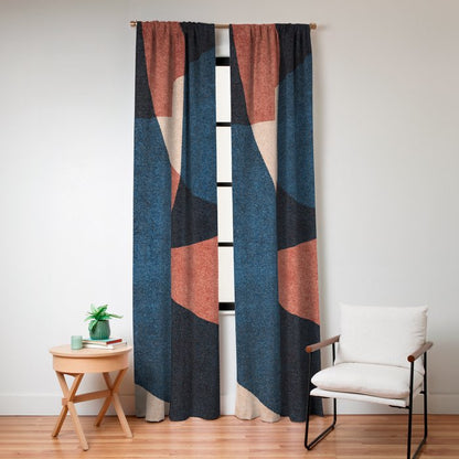 ABSTRACT ALPHABET / Gothic C Window Curtain Gallery Image 8