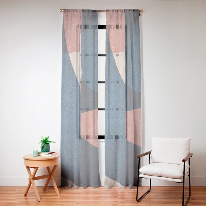ABSTRACT ALPHABET / Gothic C Window Curtain Gallery Image 20