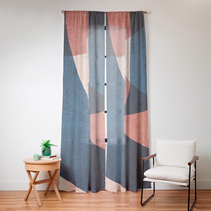 ABSTRACT ALPHABET / Gothic C Window Curtain Gallery Image 16