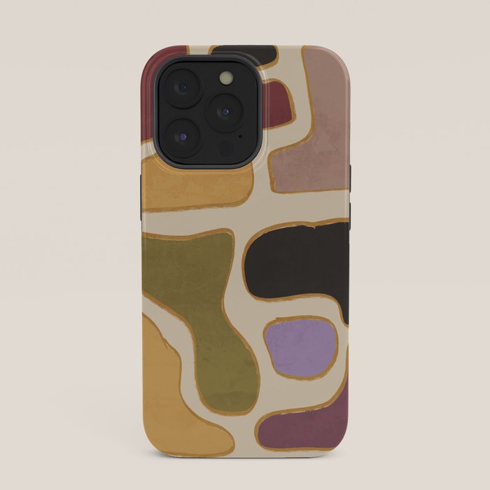Modern Abstract Minimal Shapes 123 iPhone Case Gallery Image 35