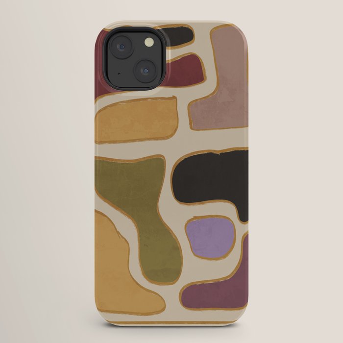 Modern Abstract Minimal Shapes 123 iPhone Case Gallery Image 26