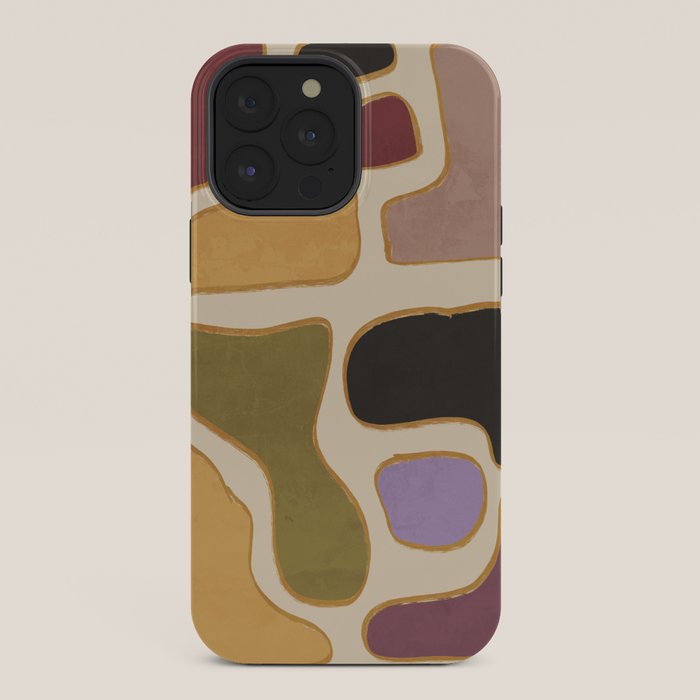 Modern Abstract Minimal Shapes 123 iPhone Case Gallery Image 36