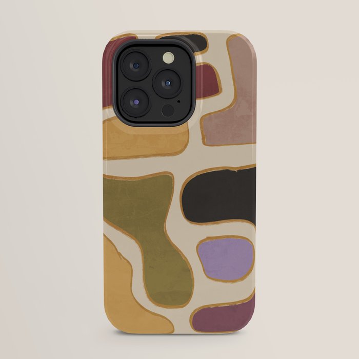 Modern Abstract Minimal Shapes 123 iPhone Case Gallery Image 31
