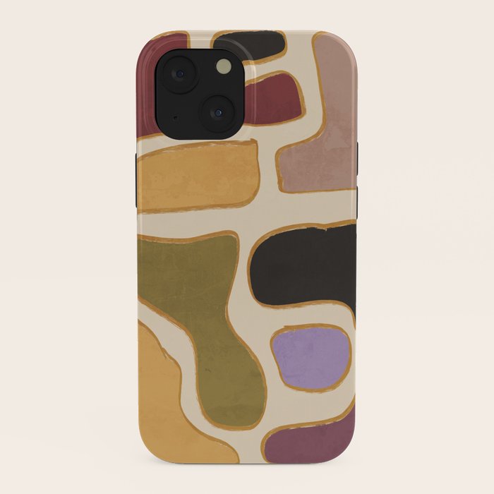 Modern Abstract Minimal Shapes 123 iPhone Case Gallery Image 38