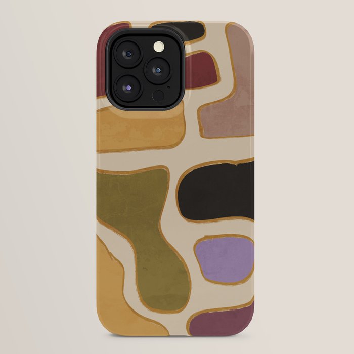 Modern Abstract Minimal Shapes 123 iPhone Case Gallery Image 24