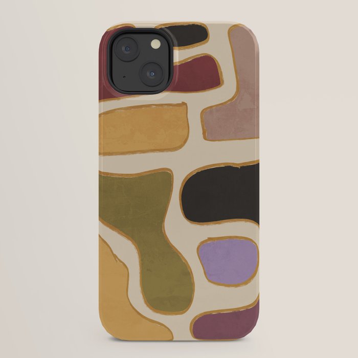 Modern Abstract Minimal Shapes 123 iPhone Case Gallery Image 30
