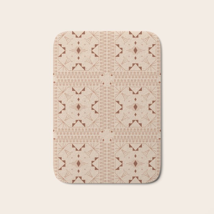Lost Desert Tile - Adobe Bath Mat Gallery Image 1