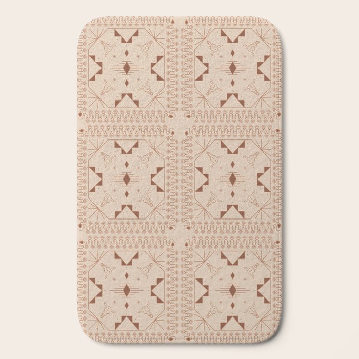 Lost Desert Tile - Adobe Bath Mat Gallery Image 2