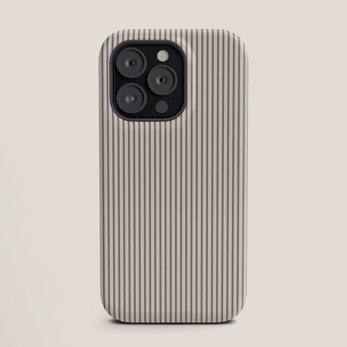 Brown And Cream Striped iPhone Case Gallery Image 19