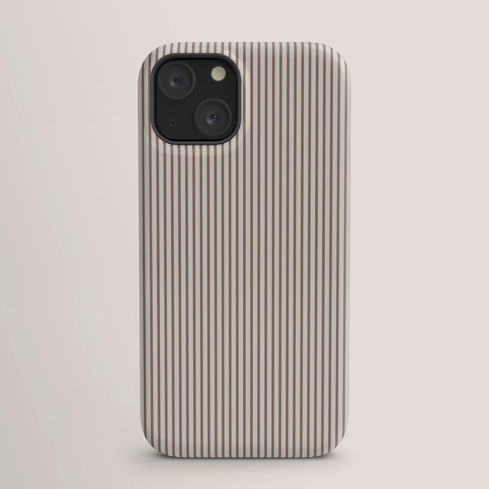 Brown And Cream Striped iPhone Case Gallery Image 17