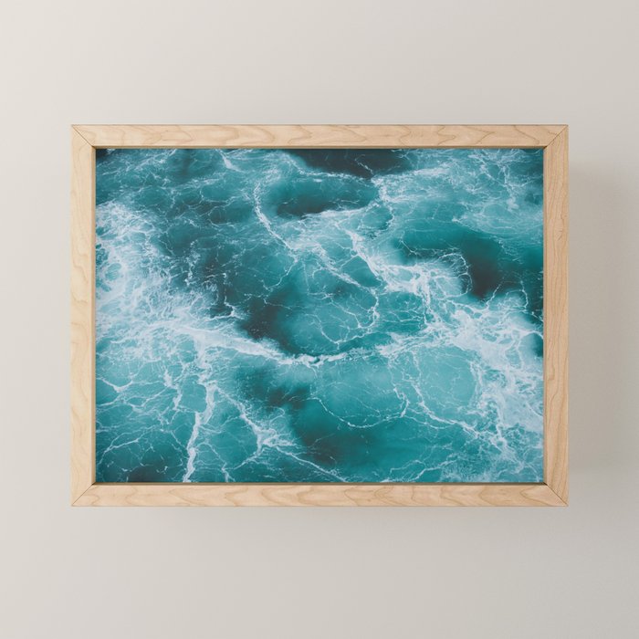 Electric Ocean Mini Art Print Gallery Image 1