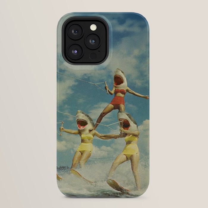 On Evil Beach - Shark Attack iPhone Case Gallery Image 24