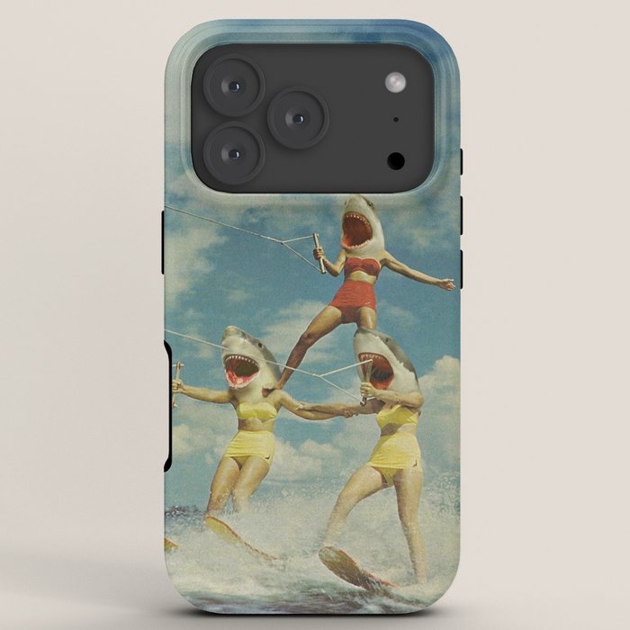 On Evil Beach - Shark Attack iPhone Case Gallery Image 7