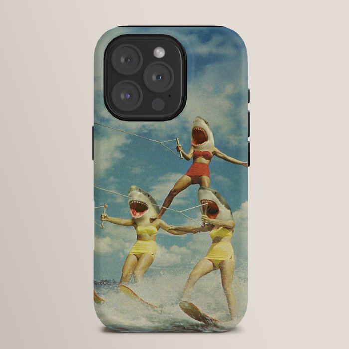 On Evil Beach - Shark Attack iPhone Case Gallery Image 15