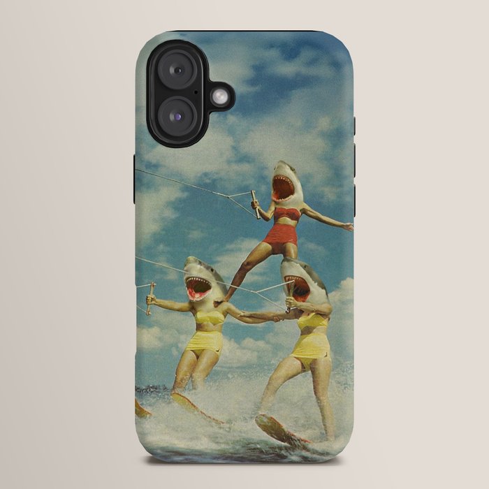 On Evil Beach - Shark Attack iPhone Case Gallery Image 14