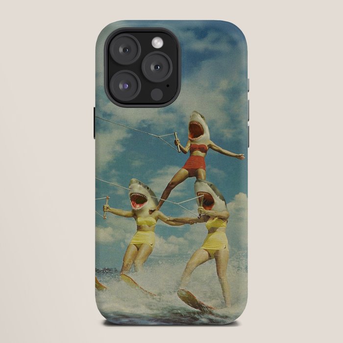 On Evil Beach - Shark Attack iPhone Case Gallery Image 12