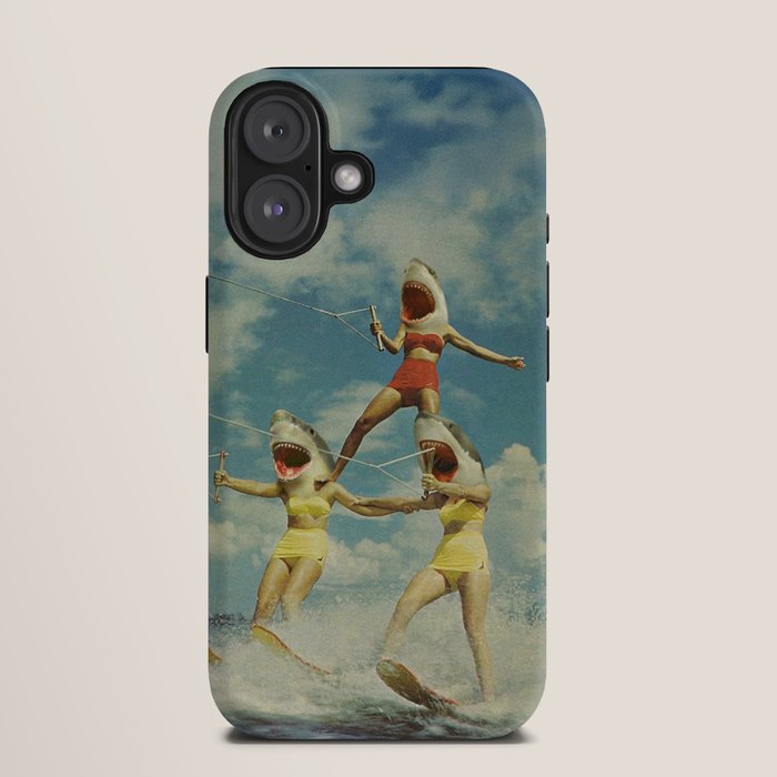 On Evil Beach - Shark Attack iPhone Case Gallery Image 9