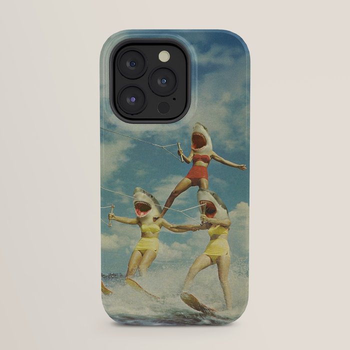 On Evil Beach - Shark Attack iPhone Case Gallery Image 23