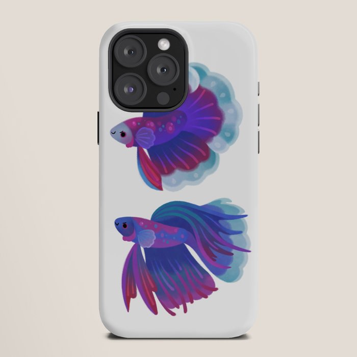 Blue Betta iPhone Case Gallery Image 12