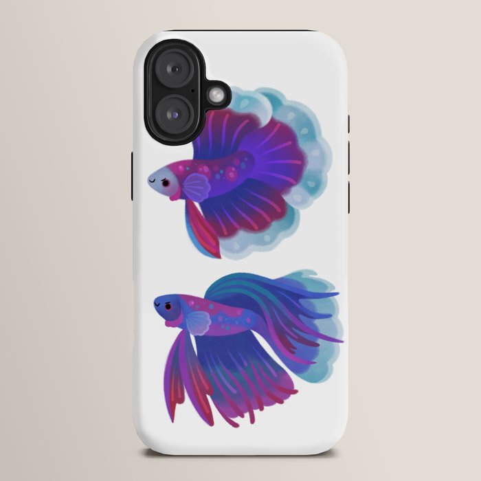 Blue Betta iPhone Case Gallery Image 14