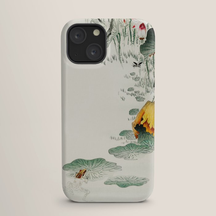Frog in the swamp - Vintage Japanese Woodblock Print Art iPhone Case Gallery Image 17