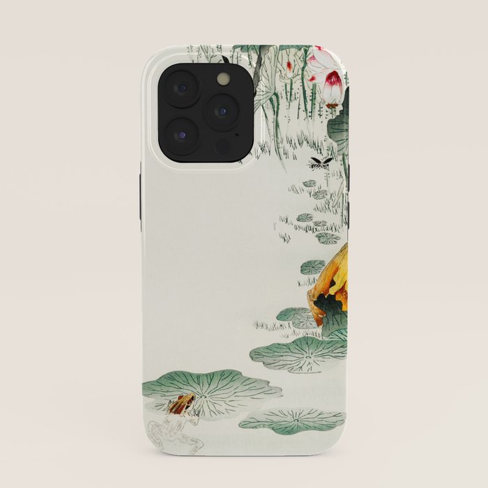 Frog in the swamp - Vintage Japanese Woodblock Print Art iPhone Case Gallery Image 39