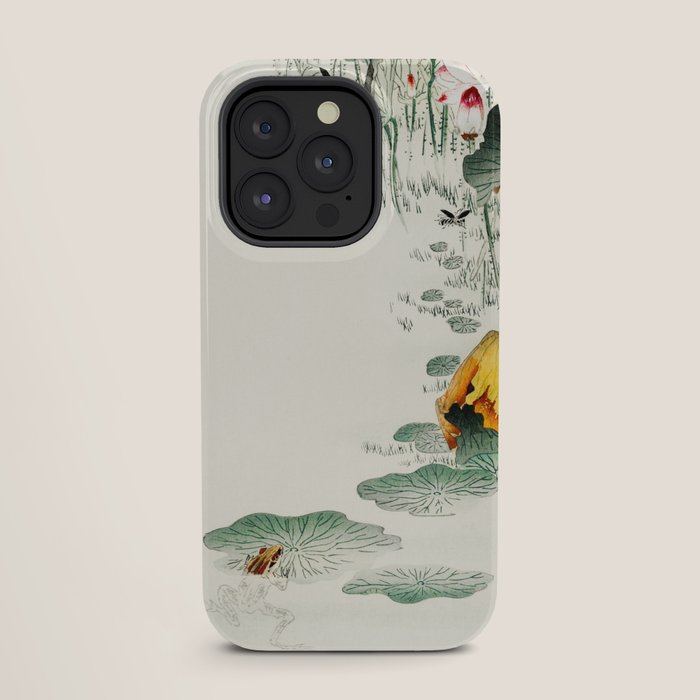 Frog in the swamp - Vintage Japanese Woodblock Print Art iPhone Case Gallery Image 27