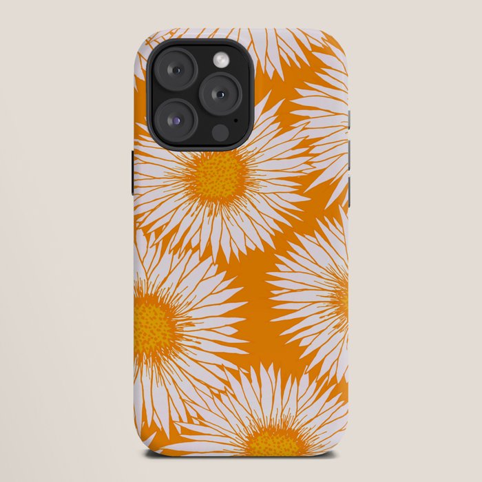 Orange and White Sunflowers iPhone Case Gallery Image 12