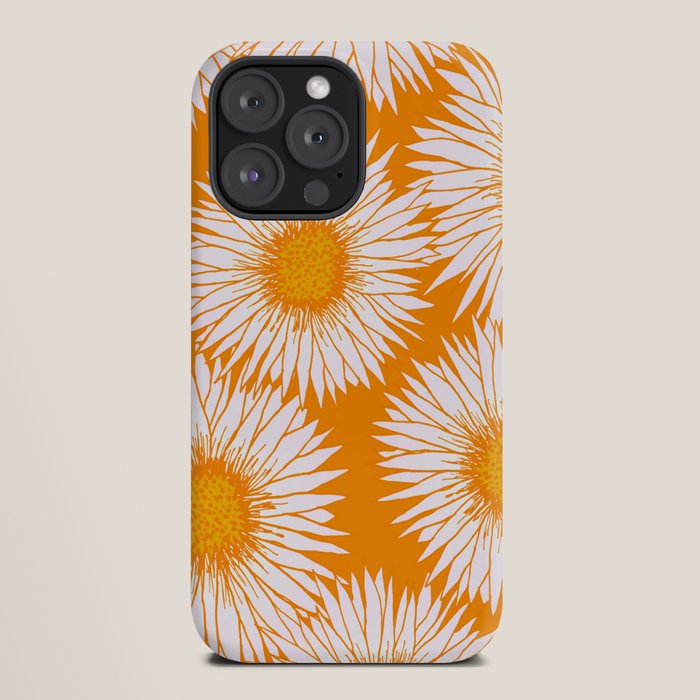Orange and White Sunflowers iPhone Case Gallery Image 20