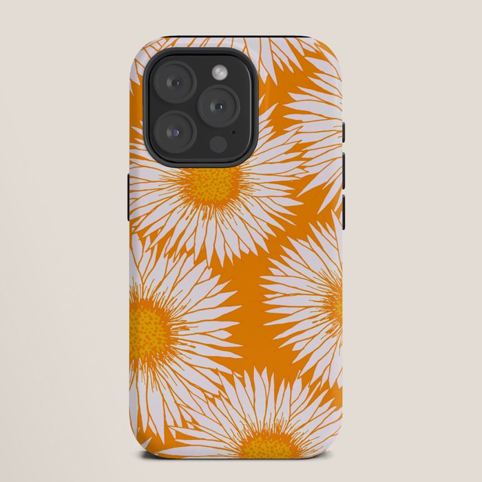 Orange and White Sunflowers iPhone Case Gallery Image 11