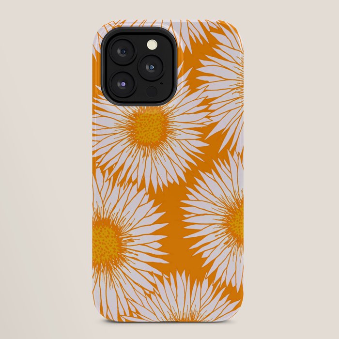 Orange and White Sunflowers iPhone Case Gallery Image 28