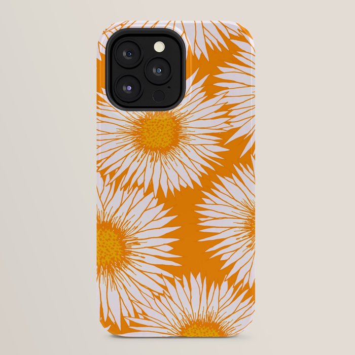 Orange and White Sunflowers iPhone Case Gallery Image 32