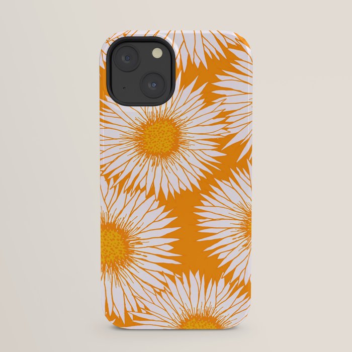 Orange and White Sunflowers iPhone Case Gallery Image 29