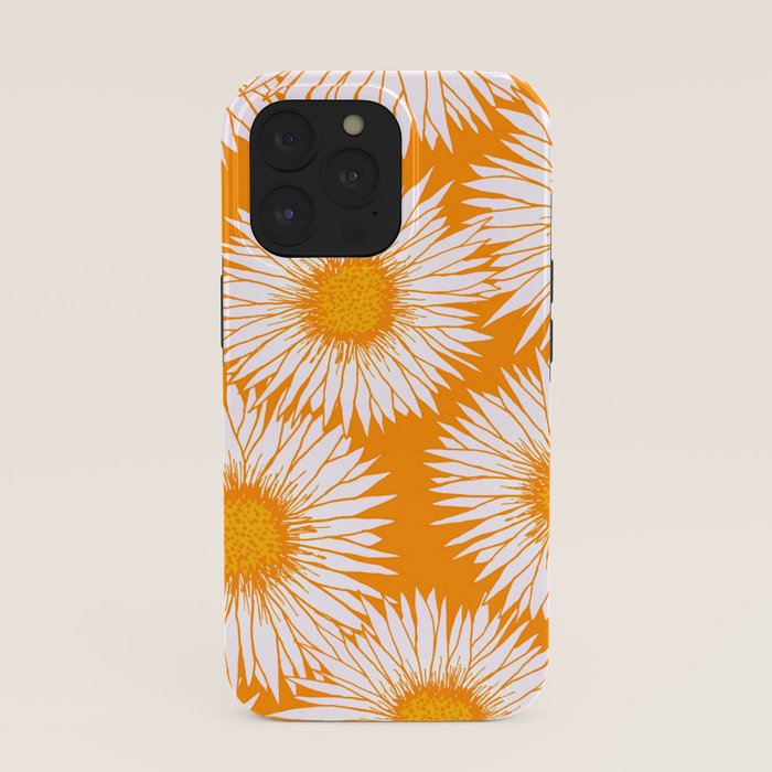Orange and White Sunflowers iPhone Case Gallery Image 39