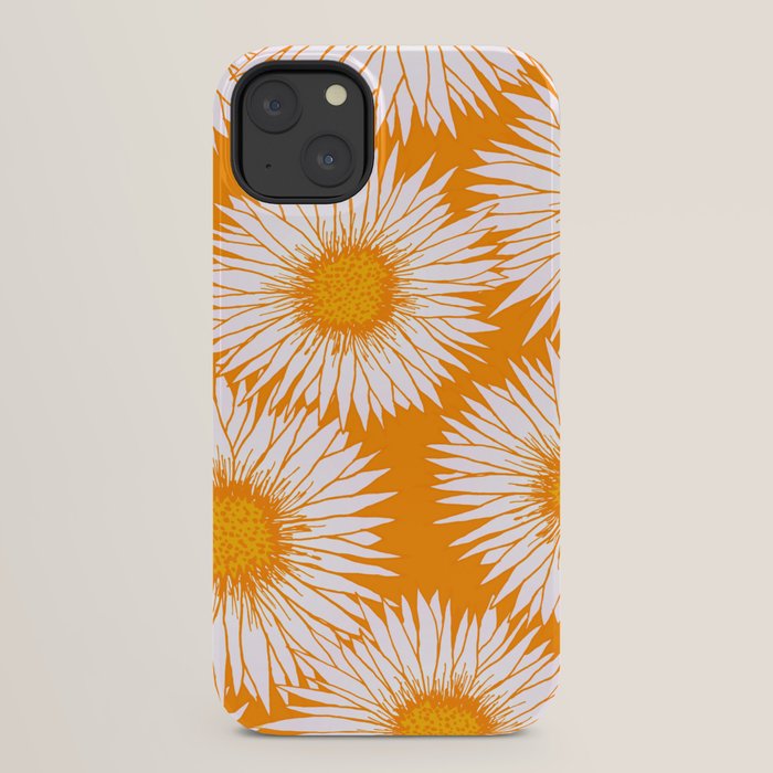 Orange and White Sunflowers iPhone Case Gallery Image 30