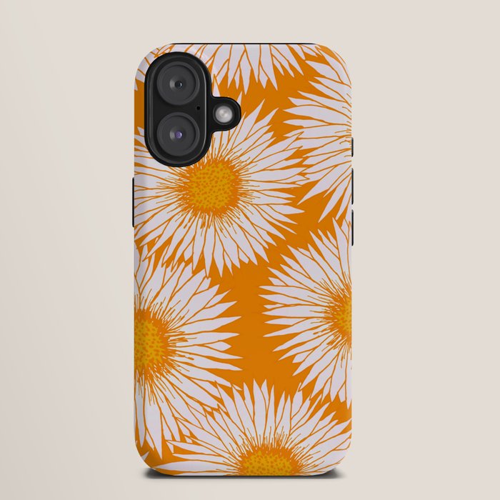Orange and White Sunflowers iPhone Case Gallery Image 9