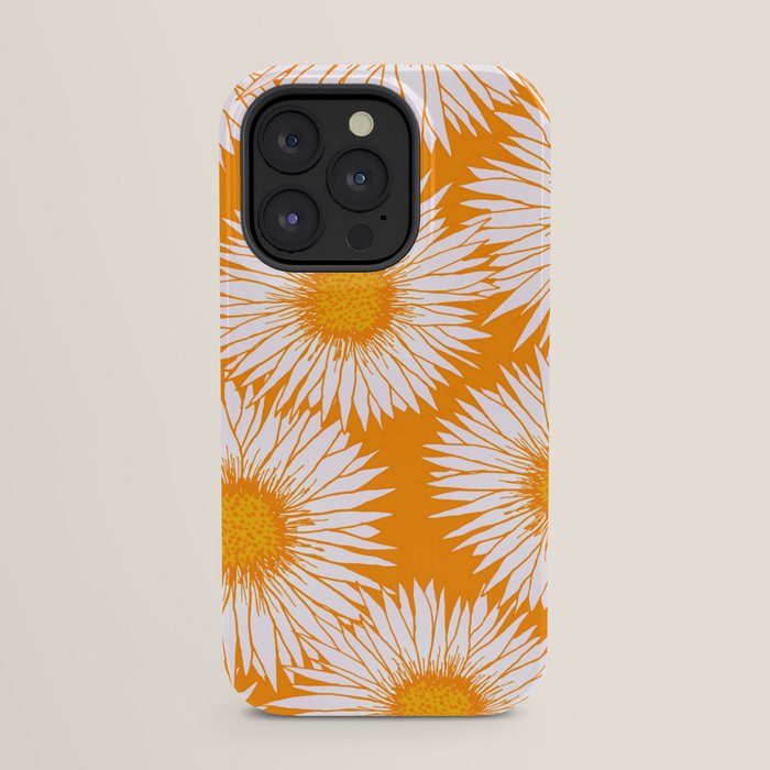 Orange and White Sunflowers iPhone Case Gallery Image 23