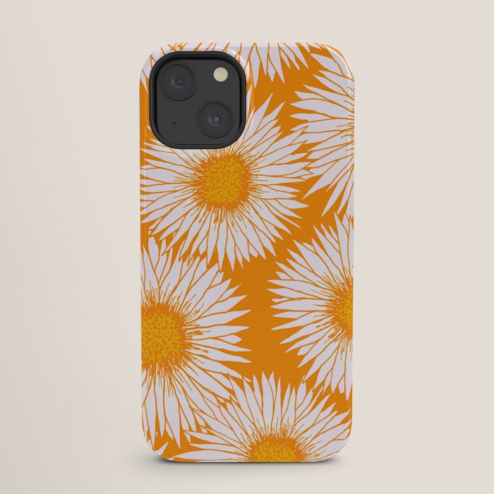 Orange and White Sunflowers iPhone Case Gallery Image 25