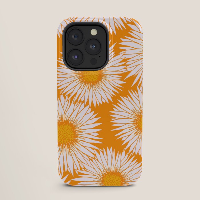 Orange and White Sunflowers iPhone Case Gallery Image 27
