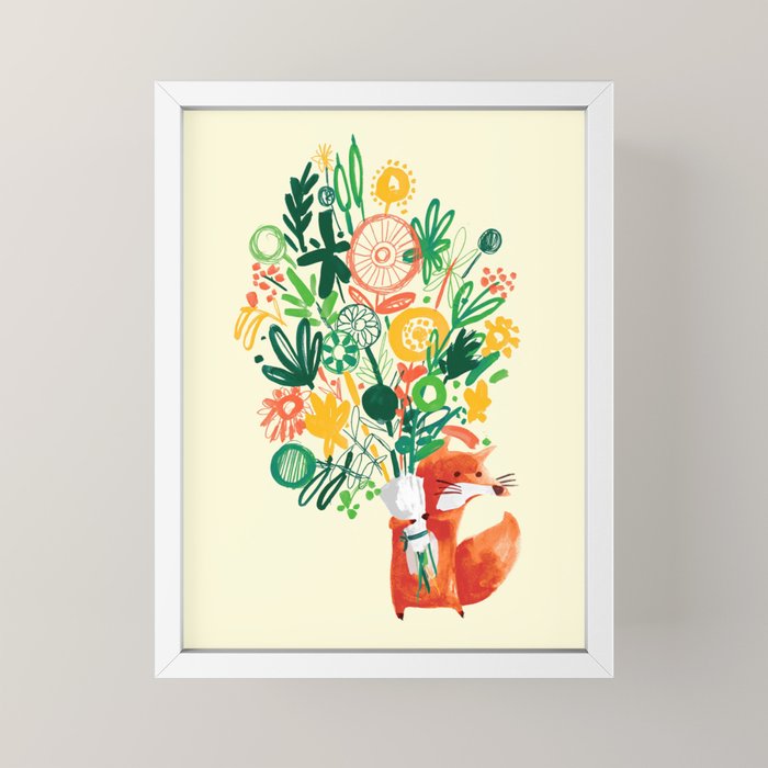 Flower Delivery Mini Art Print Gallery Image 4
