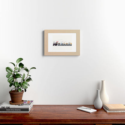 big little nursery nature train Framed Art Print Gallery Image 62