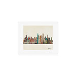 chicago city skyline Art Print Gallery Image 1