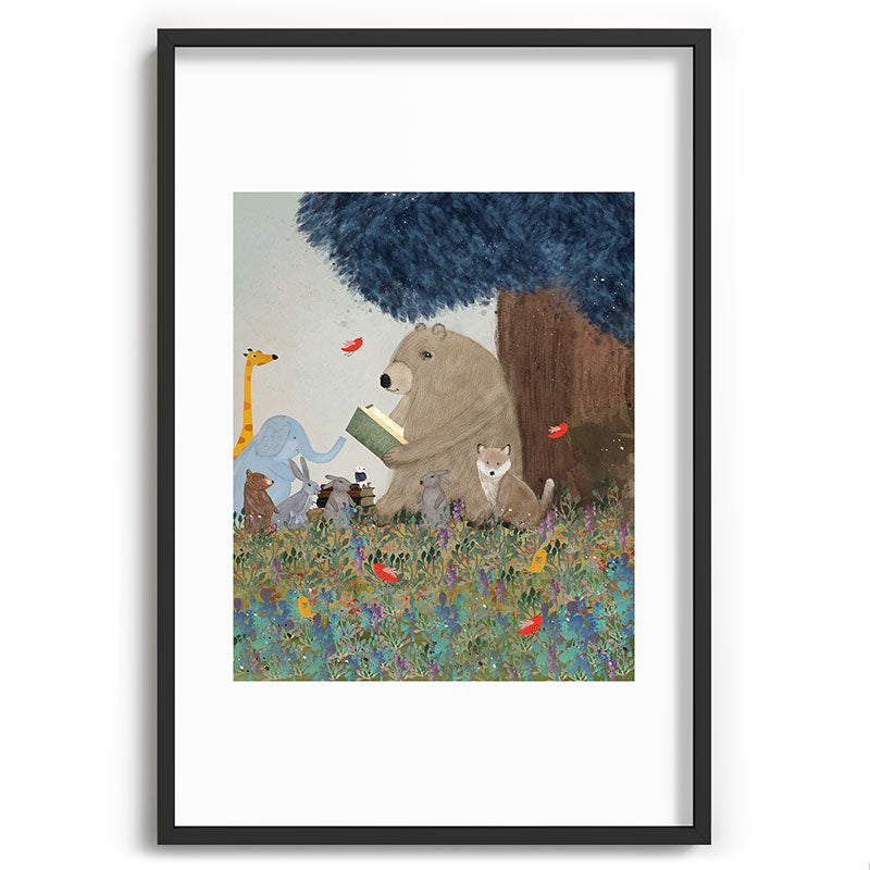 once upon a time Framed Art Print Gallery Image 85