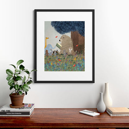 once upon a time Framed Art Print Gallery Image 48