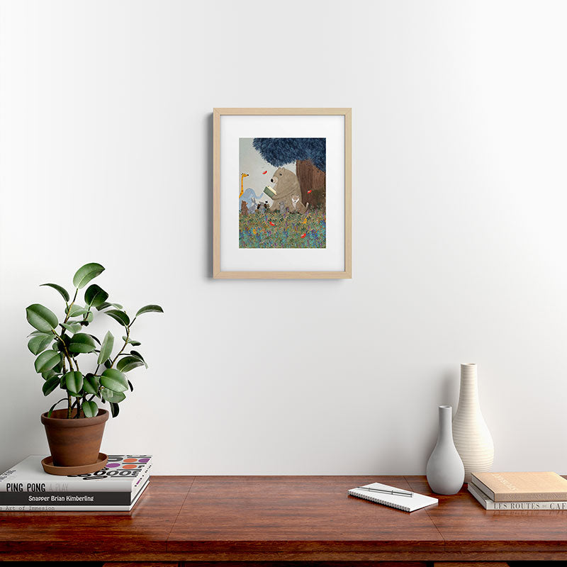 once upon a time Framed Art Print Gallery Image 25
