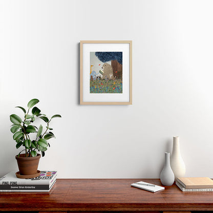 once upon a time Framed Art Print Gallery Image 25