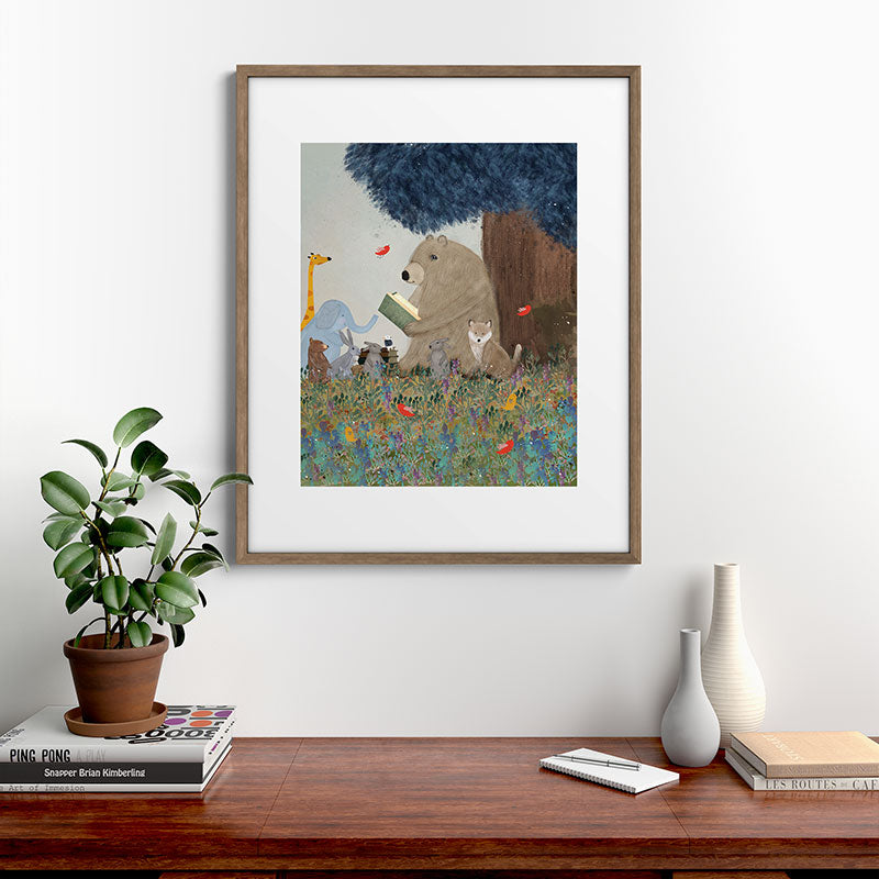 once upon a time Framed Art Print Gallery Image 19