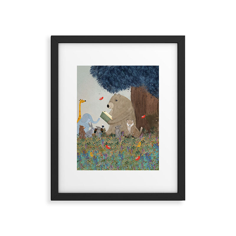 once upon a time Framed Art Print Gallery Image 3