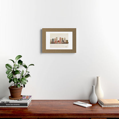 tampa skyline Framed Art Print Gallery Image 52